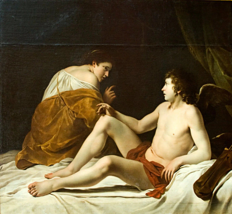 Cupid und Psyche - Orazio Gentileschi