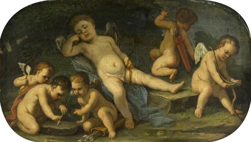 Cupidons in Aktion - Luca Giordano