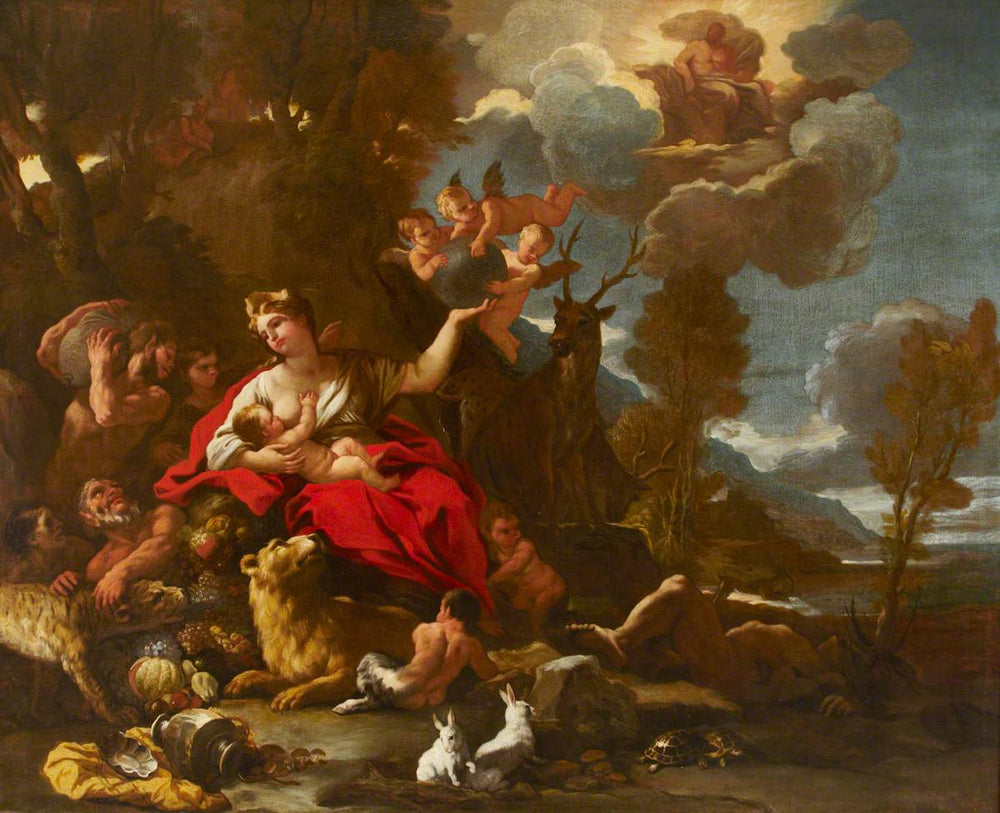 Cybèle - Luca Giordano image 1 copie de tableau peinte à la main