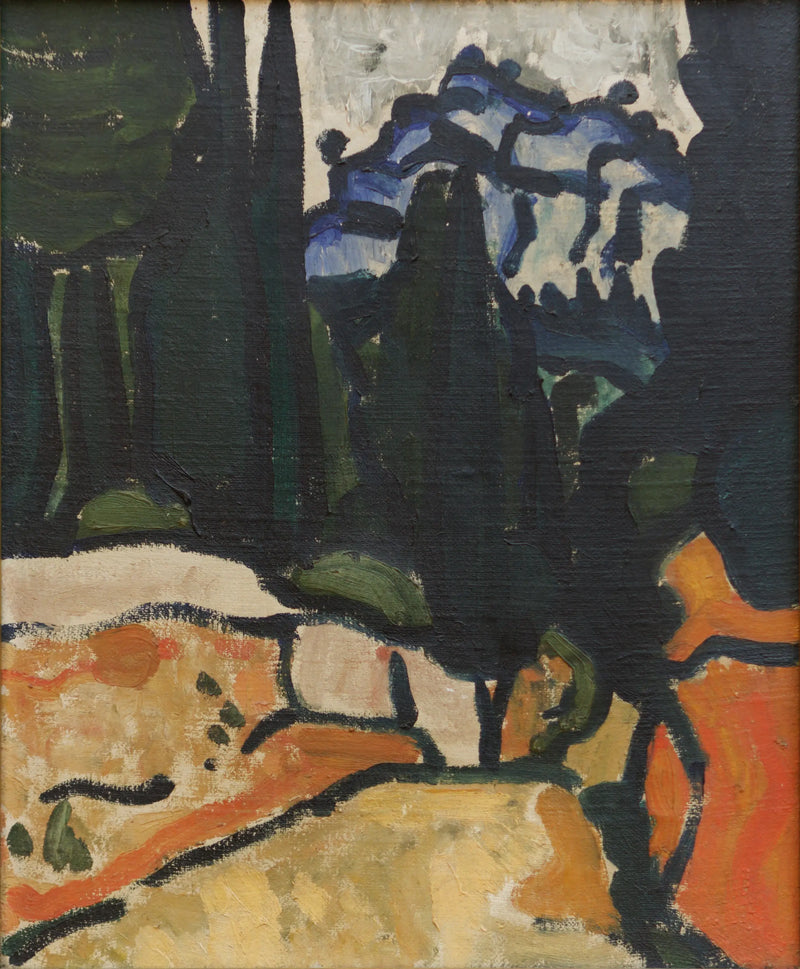 Zypresse in Cassis - André Derain