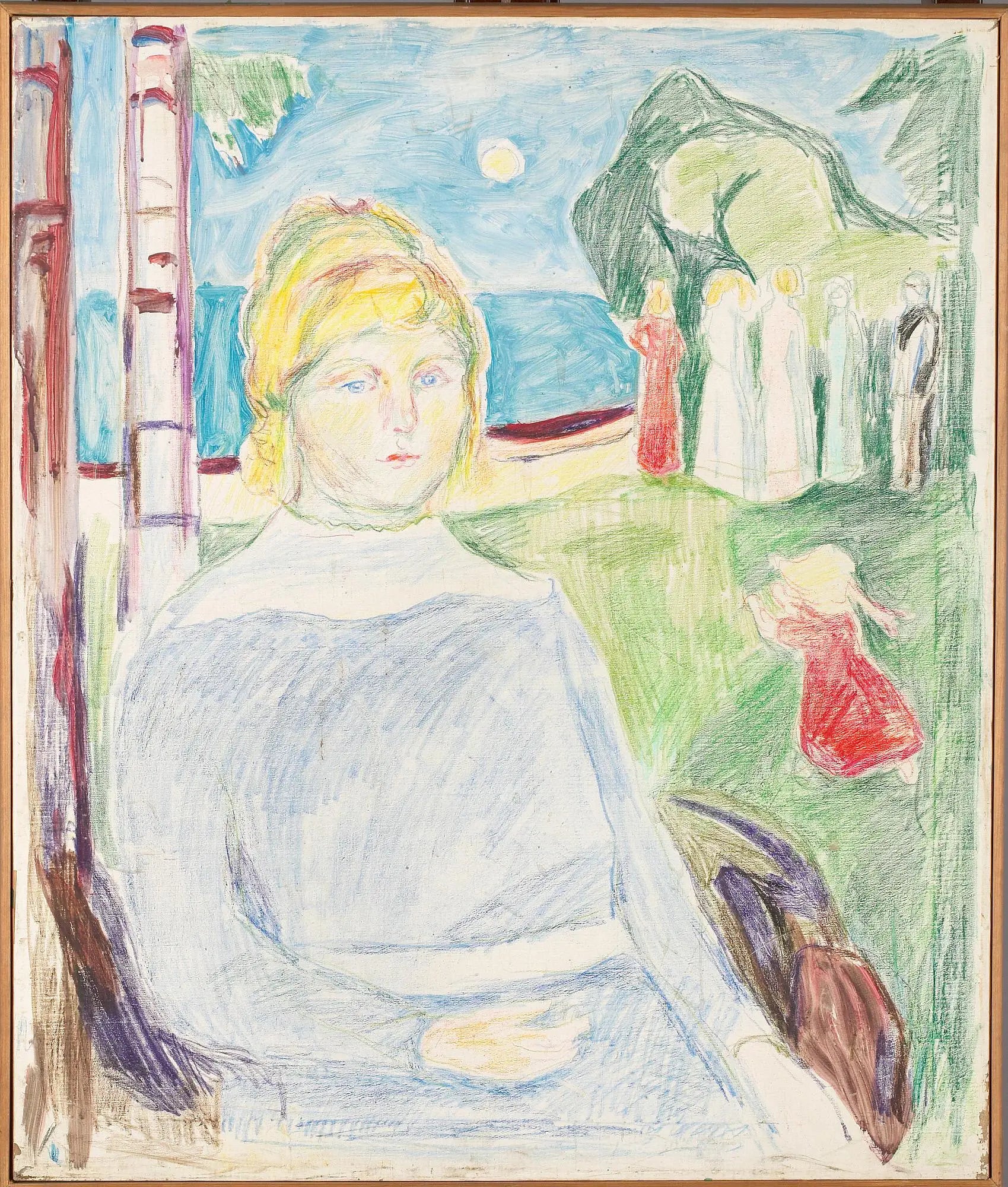 Reproduction du tableau « Dagny Konow - Edvard Munch » par Alpha Reproduction en peinture à l’huile