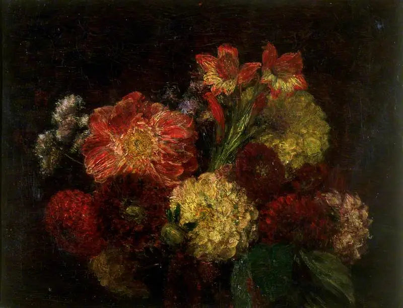 Dahlien - Henri Fantin-Latour