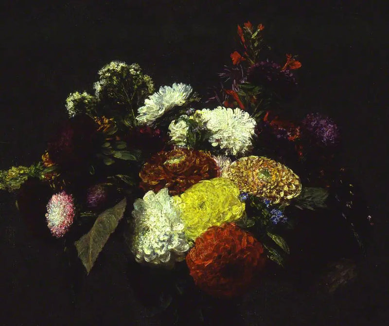 Dahlien - Henri Fantin-Latour