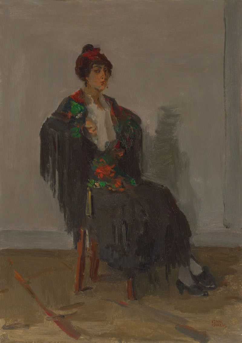 Dame in spanischer Tracht – Isaac Israel