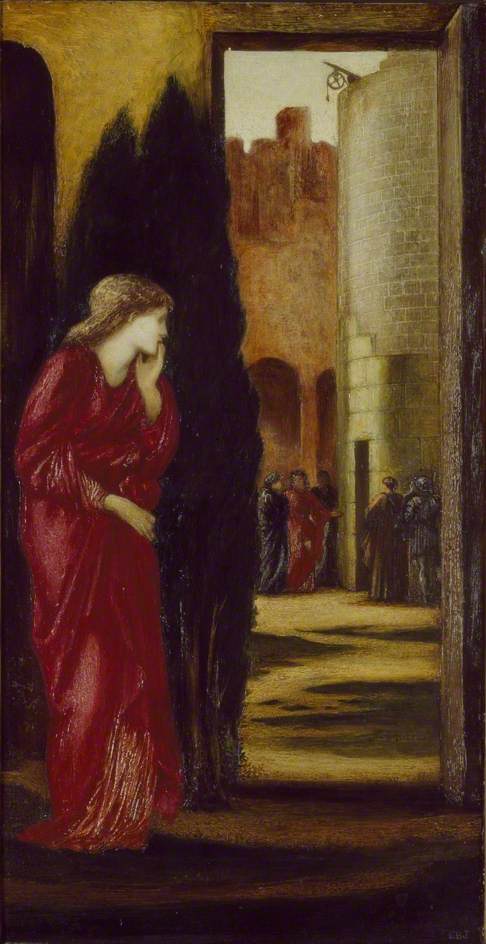 Danaé und der Bronzeturm - Edward Burne-Jones