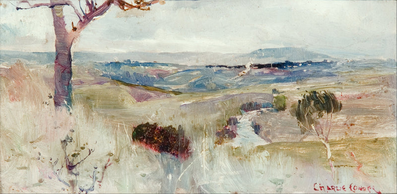 Dandenongs von Heidelberg - Charles Conder