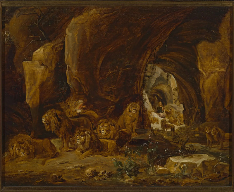 Daniel mit den Löwen - David Teniers der Jüngere