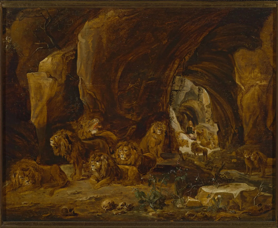Daniel mit den Löwen - David Teniers der Jüngere