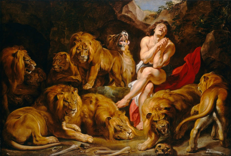 Daniel in der Löwengrube - Peter Paul Rubens