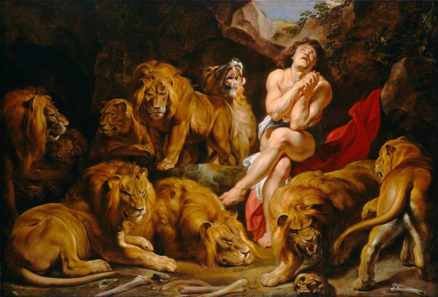 Daniel in der Löwengrube - Peter Paul Rubens