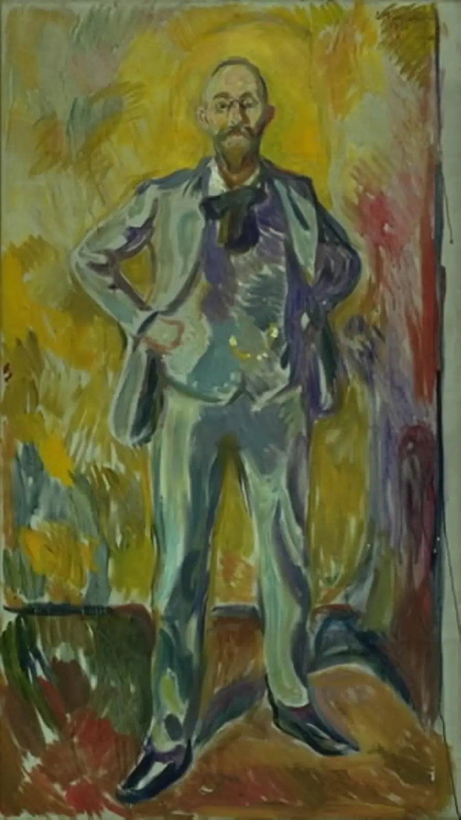 Daniel Jacobsen - Edvard Munch image 1 copie peinte à la main à l’huile