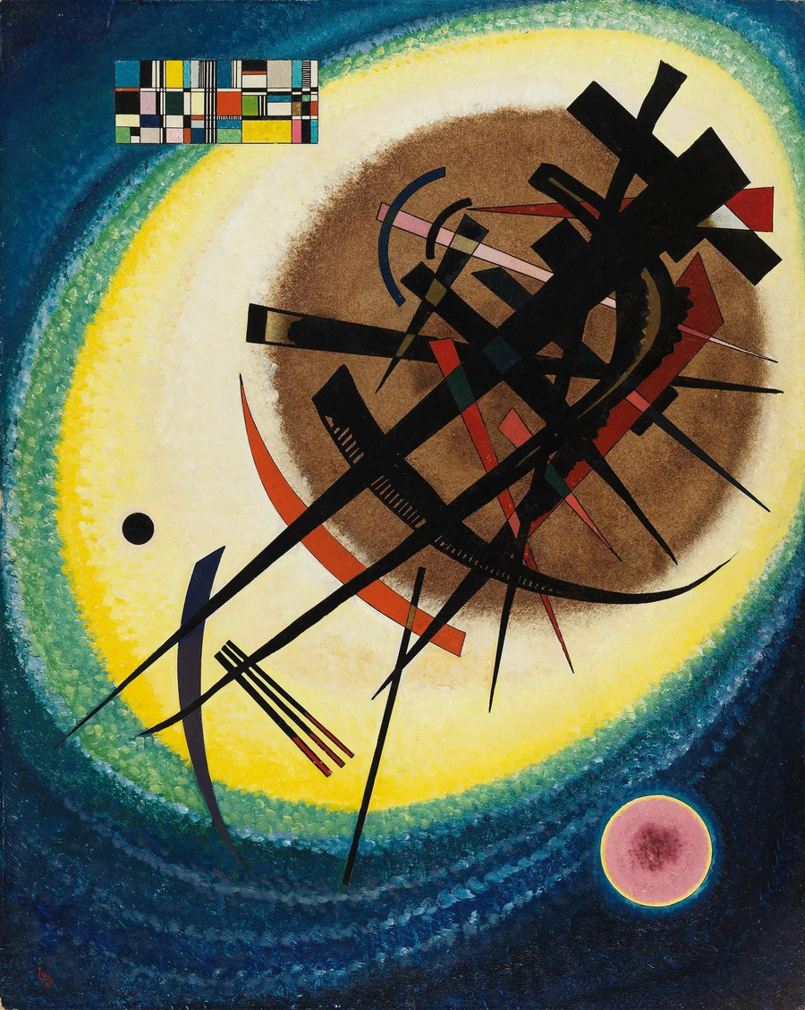Im leuchtenden Oval - Vassily Kandinsky
