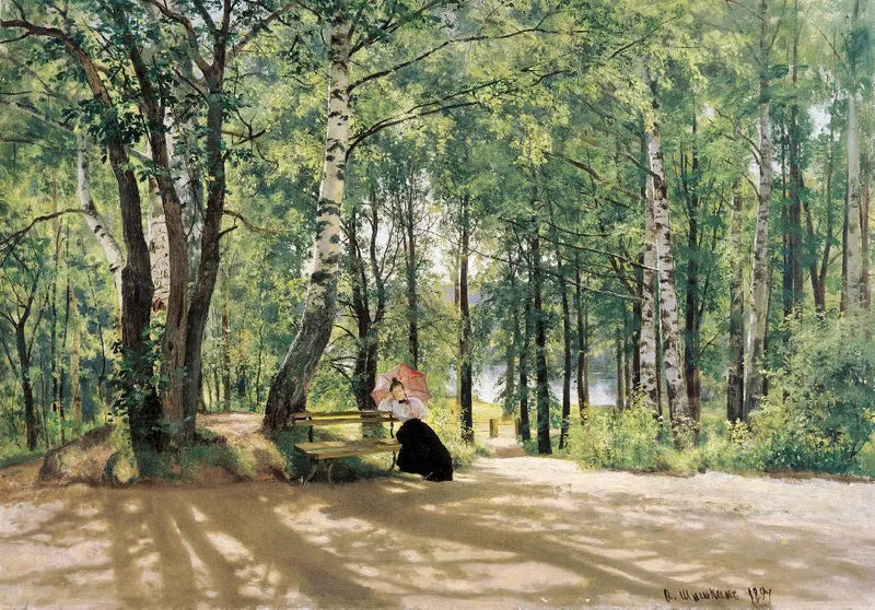 In der Datscha (près de la Datscha) - Ivan Chichkine