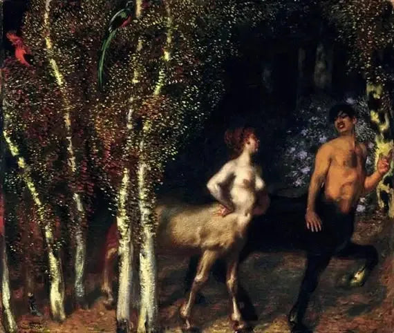 Im Zauberwald - Franz von Stuck
