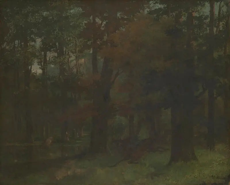 Im Wald - Gustave Courbet