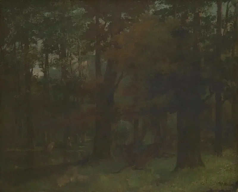 Im Wald - Gustave Courbet