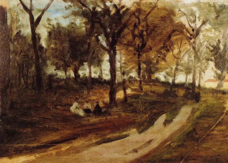 Im Wald, Saint-Cloud - Paul Gauguin