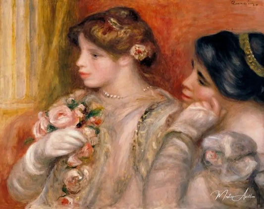 Dans La Loge, c.1908 - Pierre-Auguste Renoir - Reproductions de tableaux et peintures haut de gamme