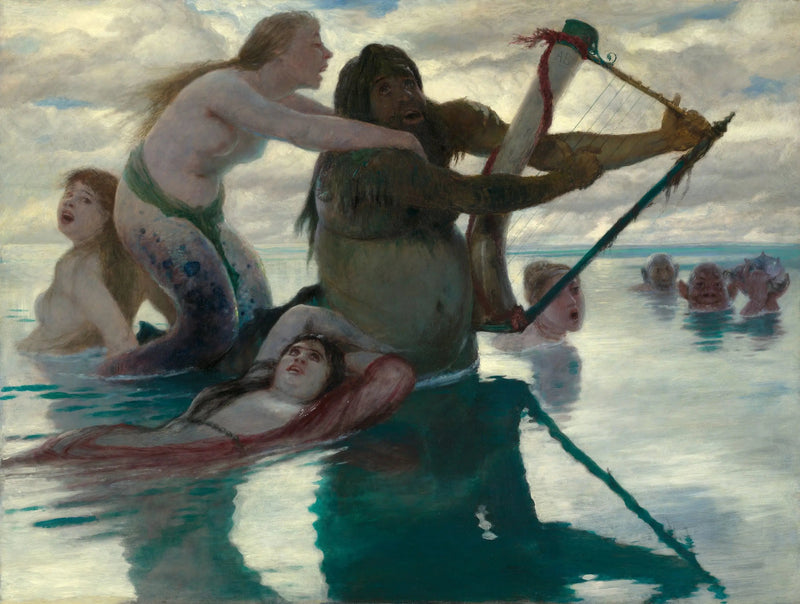 In Meer - Arnold Böcklin