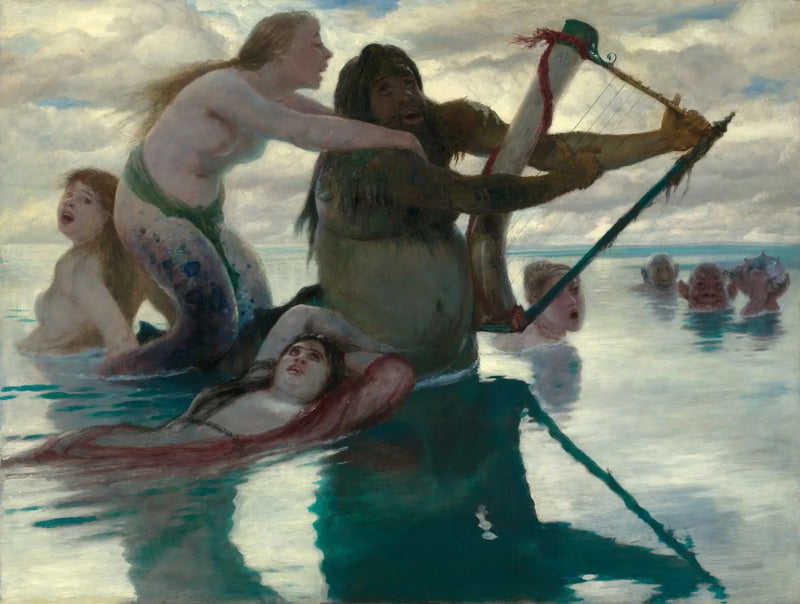 In Meer - Arnold Böcklin