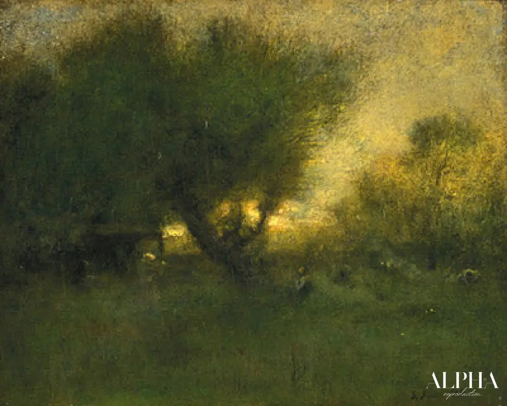 In the Gloaming - George Inness - Reproductions de tableaux et peintures haut de gamme