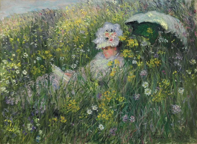 Auf der Wiese - Claude Monet
