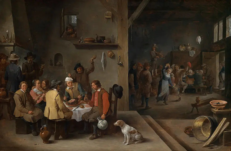 In der Taverne - David Teniers der Jüngere