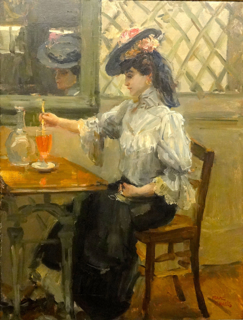 Im Café – Isaac Israel