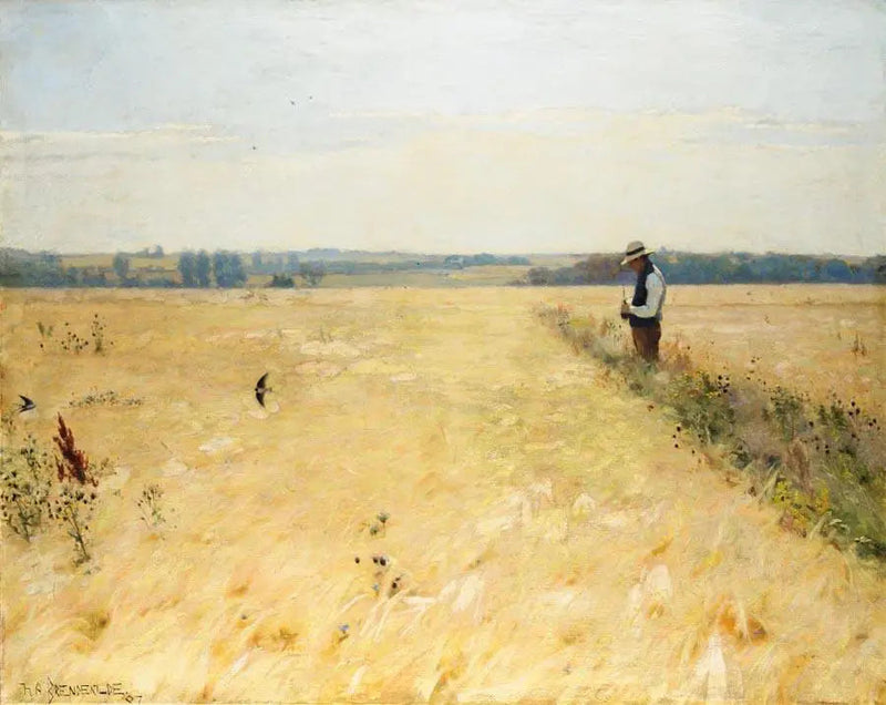 Im Maisfeld. - H. A. Brendekilde