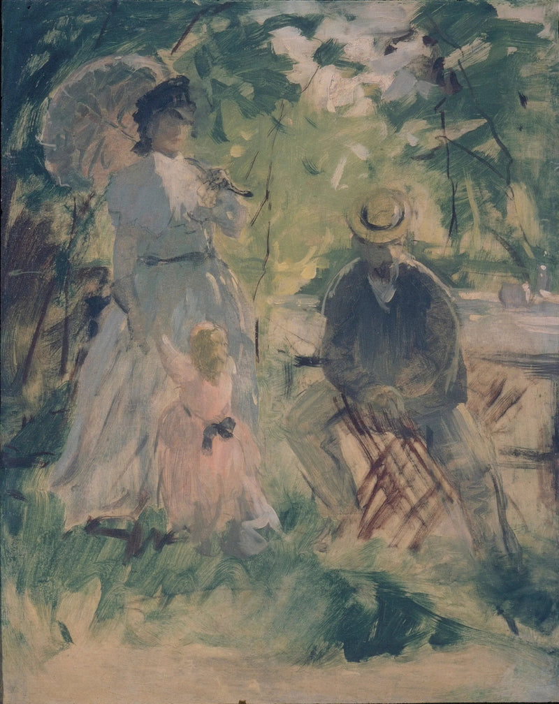 Im Garten - Berthe Morisot