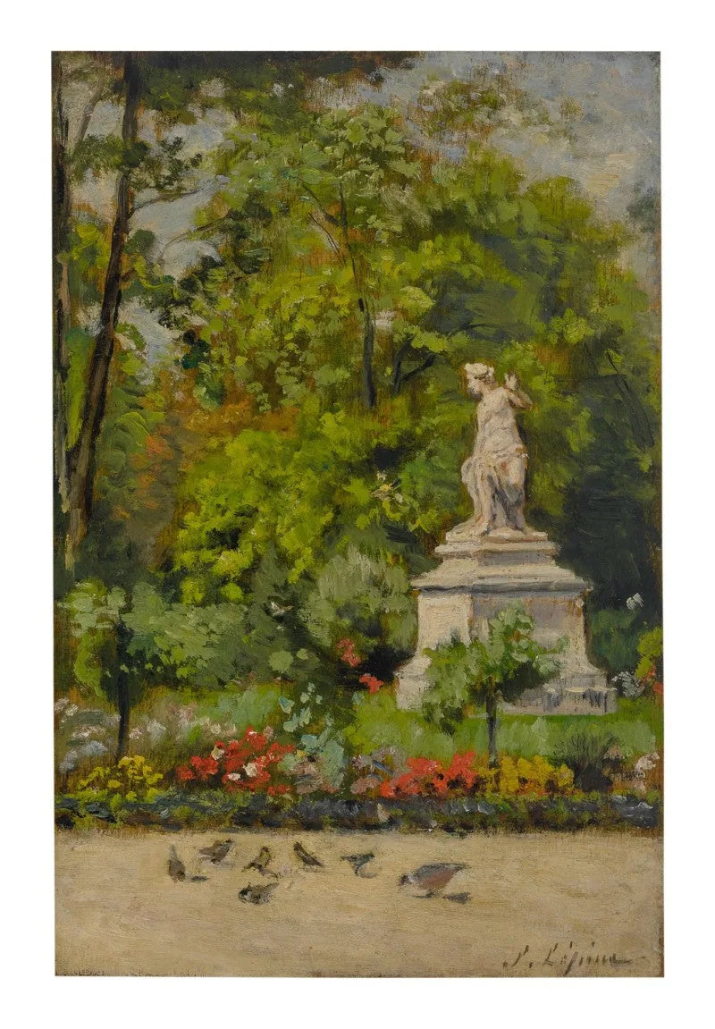 Im Garten des Luxembourg - Stanislas Lépine