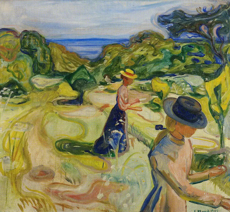 Im Garten - Edvard Munch