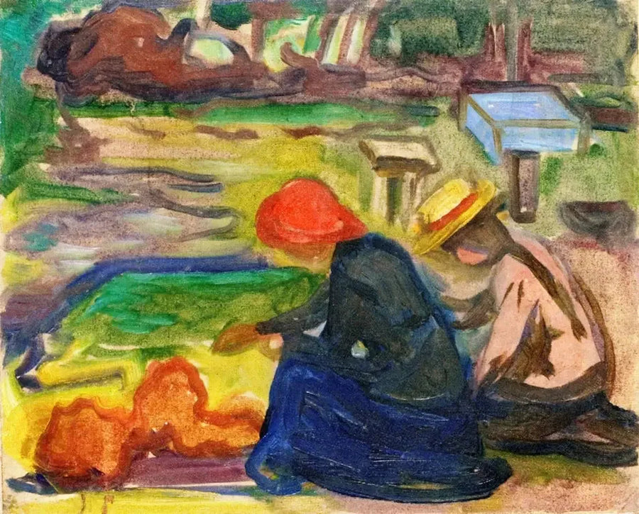 Im Garten - Edvard Munch