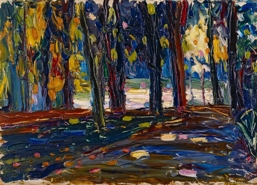 Im Park von Saint-Cloud - Herbst II - Vassily Kandinsky