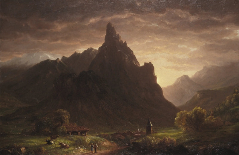 Im Simmental, in der Schweiz - Thomas Cole