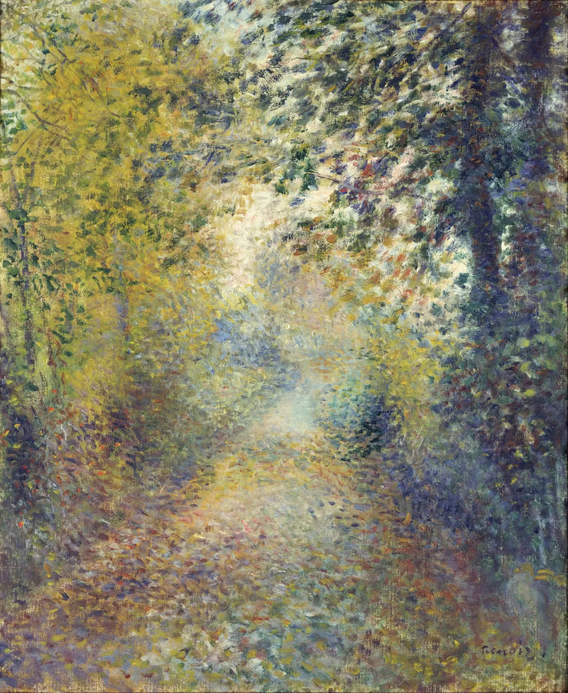 Im Wald - Pierre-Auguste Renoir