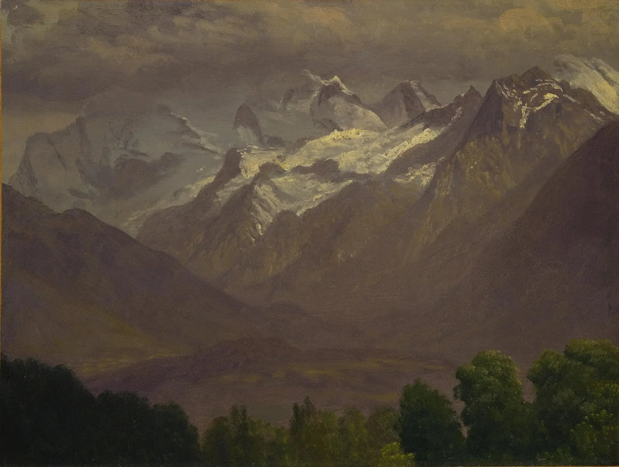In den hohen Bergen - Albert Bierstadt