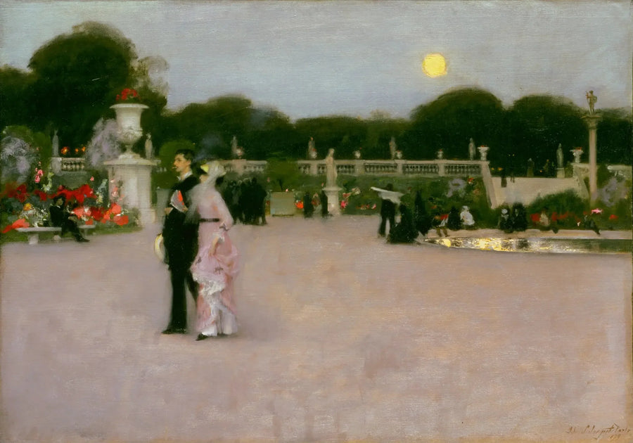 Im Jardin du Luxembourg - John Singer Sargent