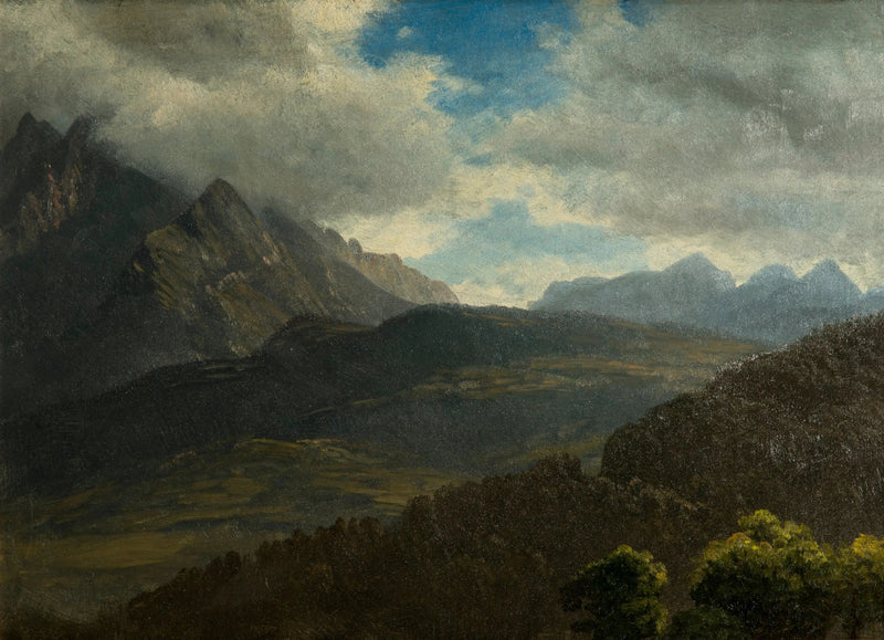 In den Rocky Mountains - Albert Bierstadt