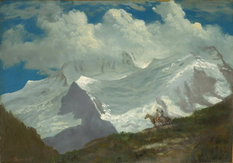 In den Rocky Mountains - Albert Bierstadt
