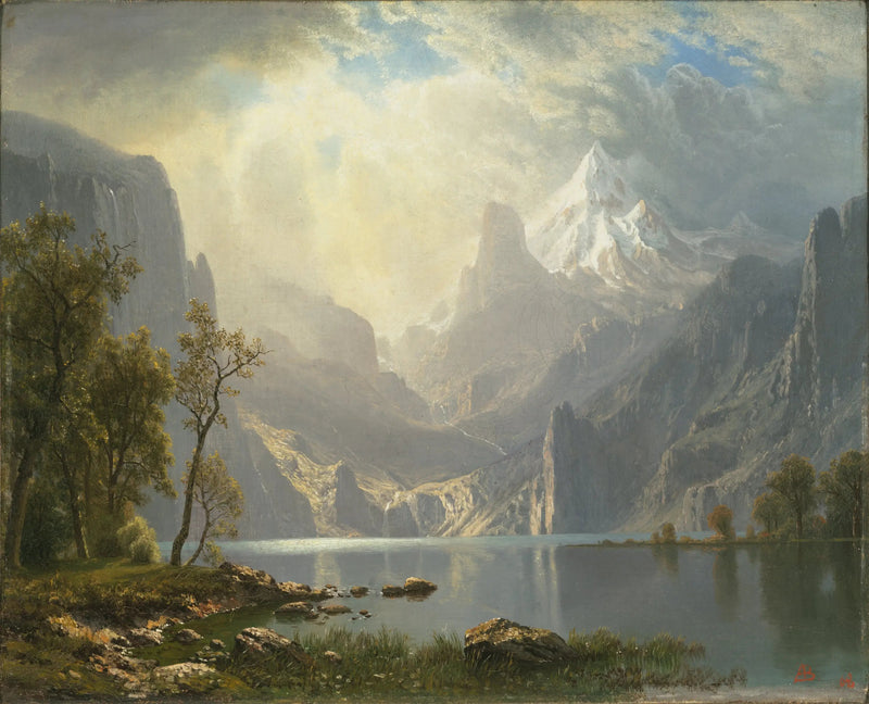 In den Sierra - Albert Bierstadt