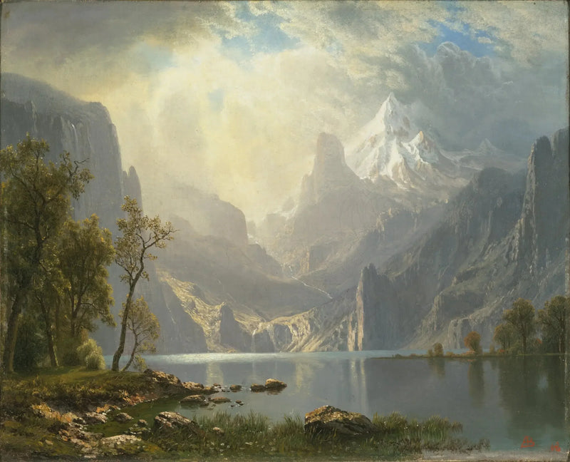In den Sierra - Albert Bierstadt
