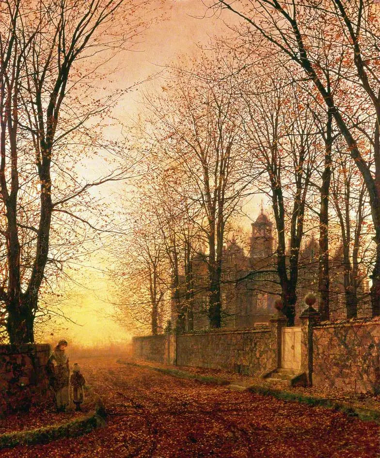 In alten Zeiten - John Atkinson Grimshaw