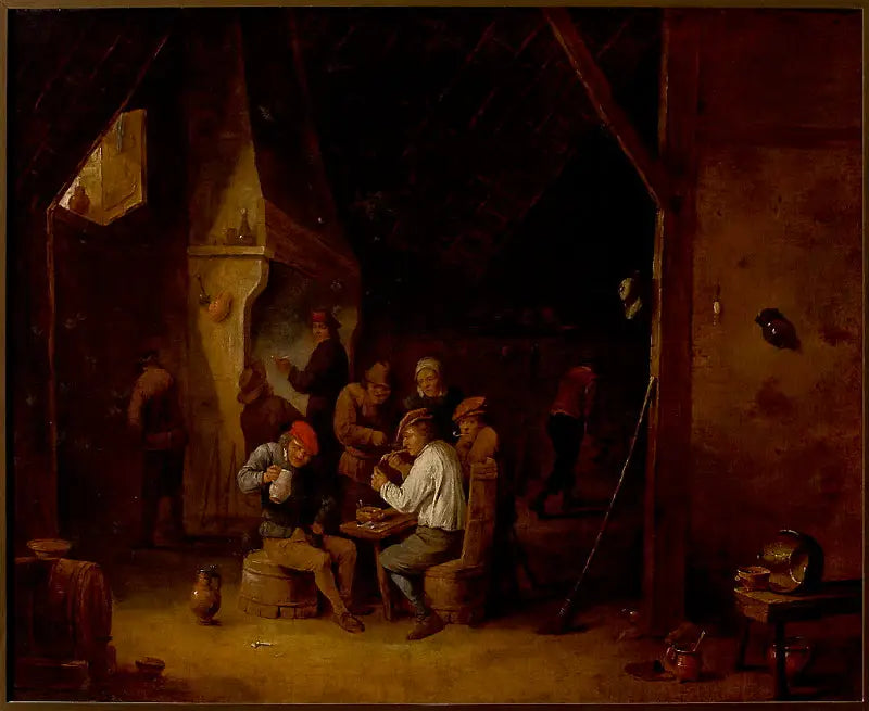 In einer Taverne - David Teniers der Jüngere
