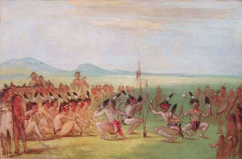 Tänzer der Adler, Choctaw - George Catlin