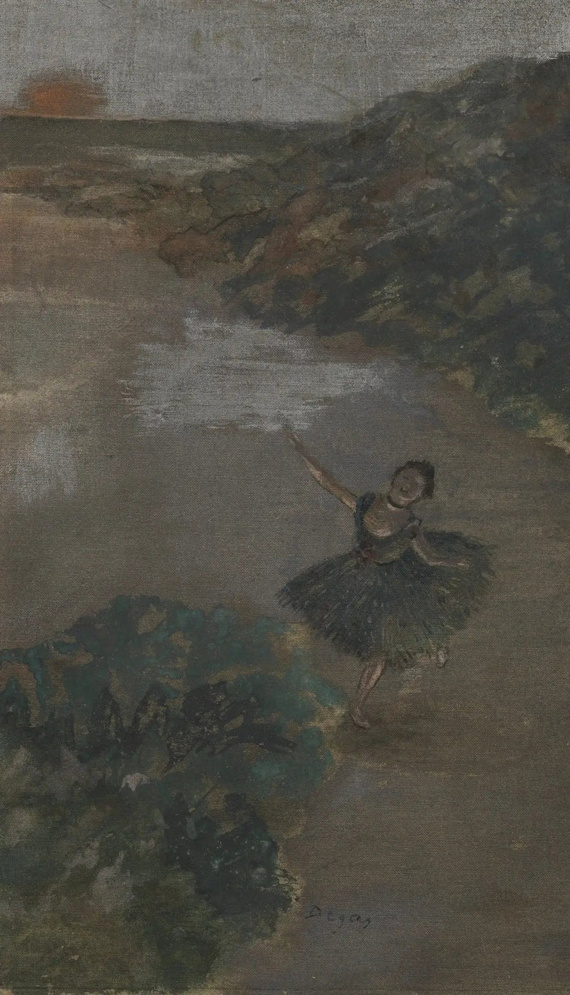 Tänzer auf der Bühne - Edgar Degas