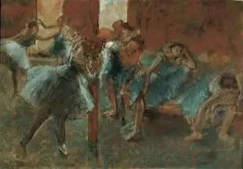 Tänzerinnen bei der Probe - Edgar Degas