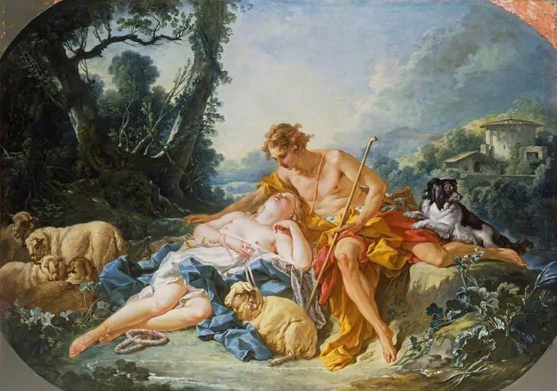 Daphnis und Chloé - François Boucher