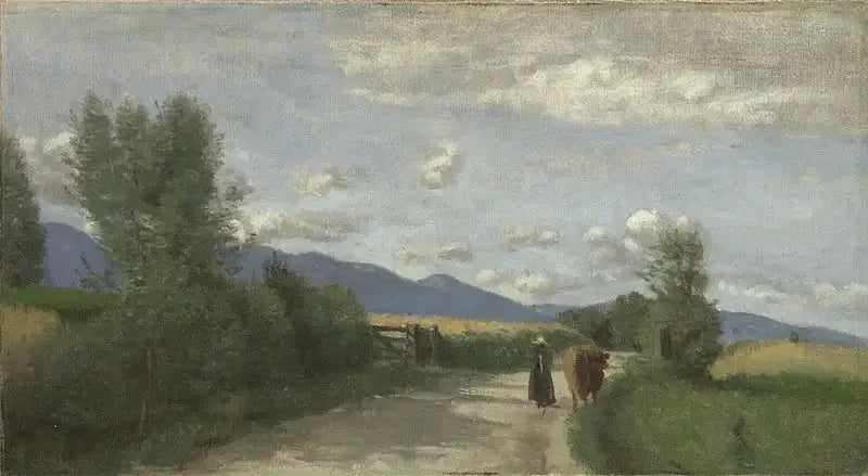 Dardagny, morgens - Jean-Baptiste Camille Corot