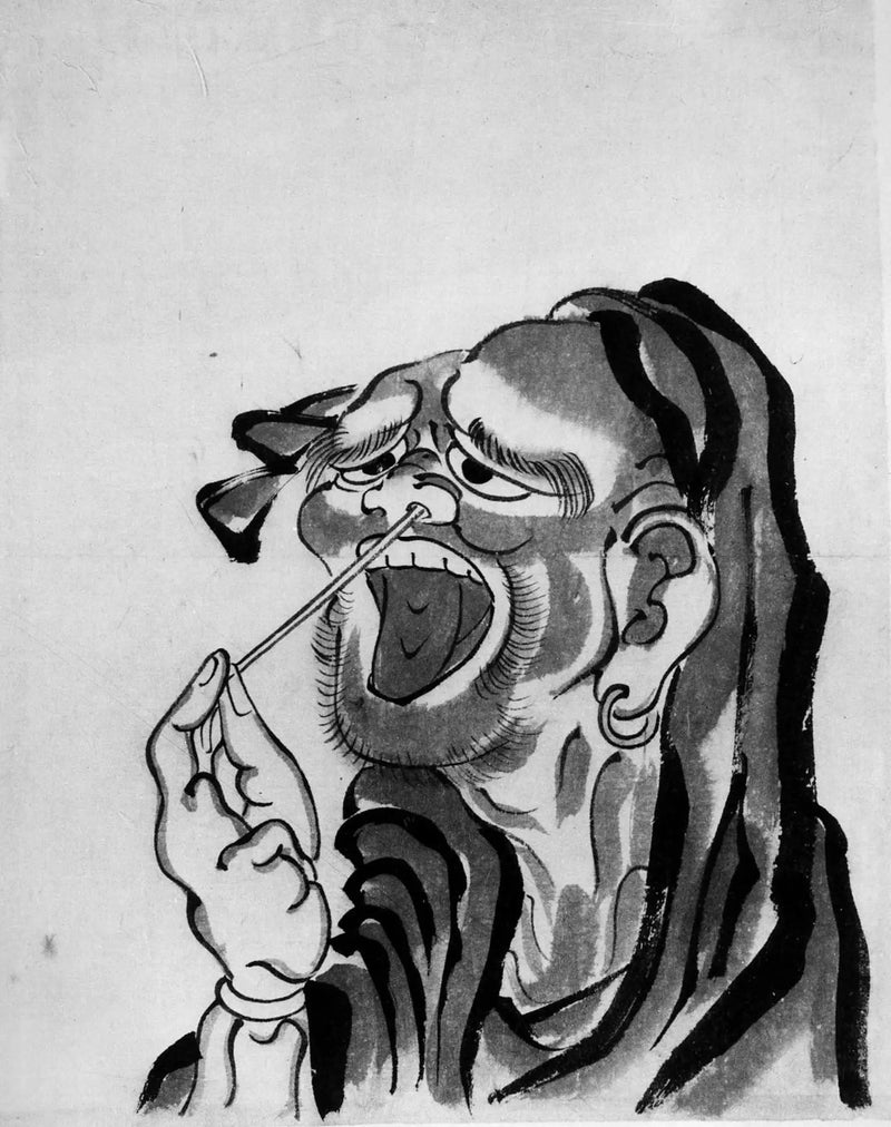 Daruma (buddhistischer Heiliger) - Hokusai